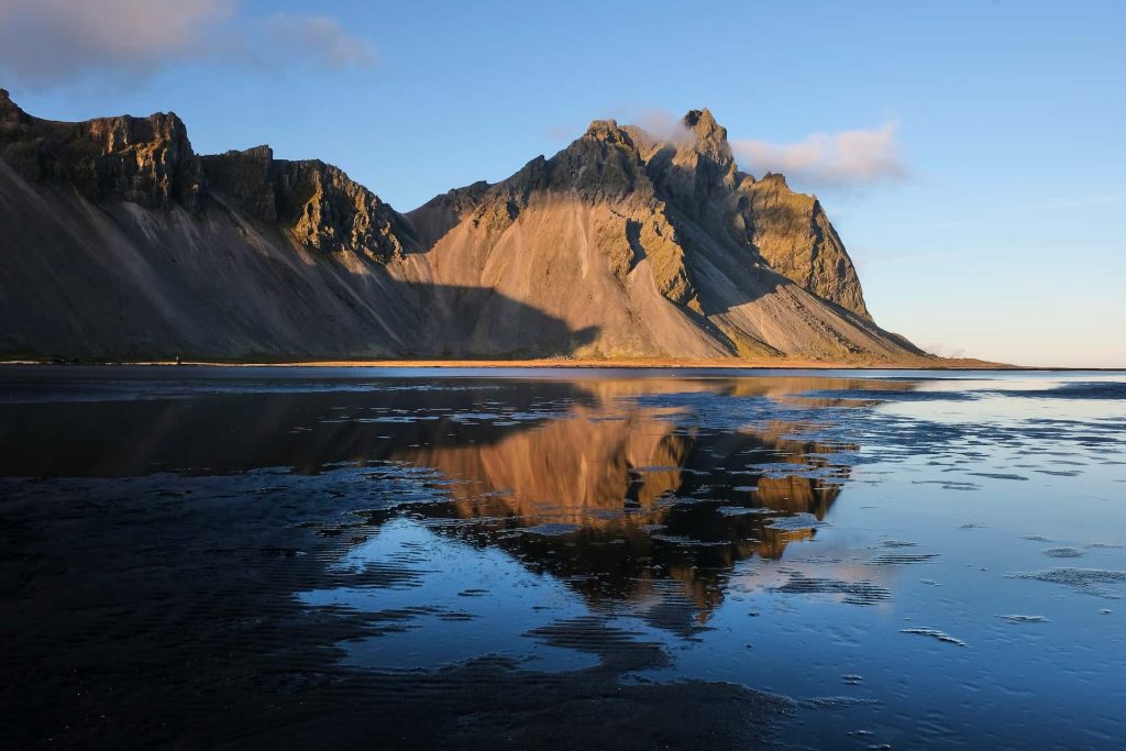Berg Onderwater Spiegeling Water Onbewust